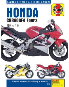 Honda CBR600F4 (1999-2006) Repair Manual Haynes Reparaturanleitung