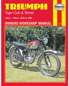 Triumph Tiger Cub (1952-1968) Repair Manual Haynes Reparaturanleitung 