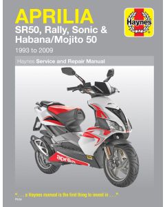 Aprilia Scooters (1993-2009) Repair Manual Haynes Reparaturanleitung