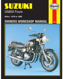 Suzuki GS850 Fours (1978-1988) Repair Manual Haynes Reparaturanleitung