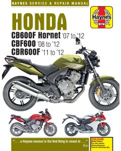 Honda CBF600 (2007-2012) Repair Manual Haynes Reparaturanleitung