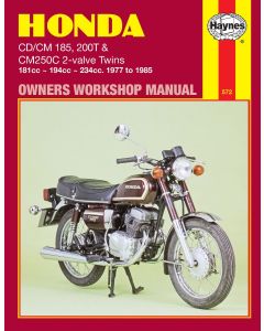 Honda Twins (1977-1985) Repair Manual Haynes Reparaturanleitung