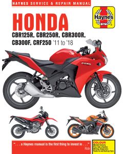 Honda CBR125R (2011-2018) Repair Manual Haynes Reparaturanleitung