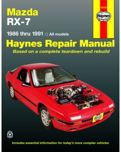 Mazda RX-7 (1986-1991) Repair Manual Haynes Reparaturanleitung
