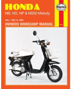 Honda Scooter (1981-1985) Repair Manual Haynes Reparaturanleitung