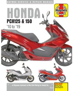 Honda PCX150 (2010-2019) Repair Manual Haynes Reparaturanleitung