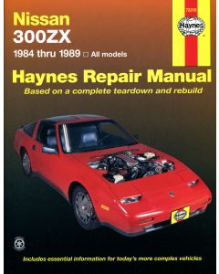 Nissan 300ZX (1984-1989) Repair Manual Haynes Reparaturanleitung