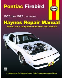 Pontiac Firebird (1982-1992) Repair Manual Haynes Reparaturanleitung