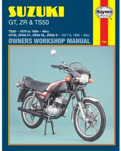 Suzuki TS50 (1977-1990) Repair Manual Haynes Reparaturanleitung
