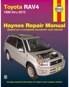 Toyota RAV4 (1996-2012) Repair Manual Haynes Reparaturanleitung