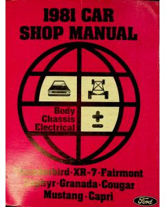 Ford (1981) Shop Manual / Werkstatthandbuch