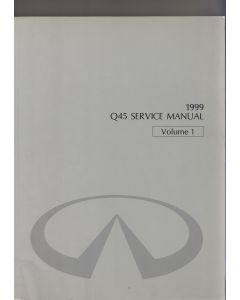 Infiniti Q45 (96-01) Werkstatthandbuch von 1999 Volume 1