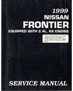 Nissan Frontier (98-00) Werkstatthandbuch von 1999