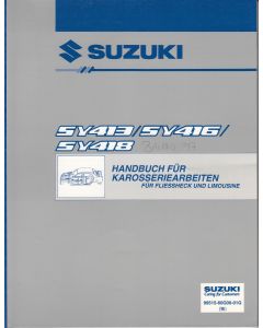 Suzuki Baleno (95-01) - Werkstatthandbuch Karosserie Fließheck / Limousine von 1996