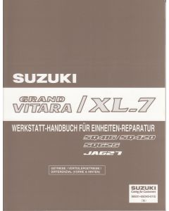 Suzuki Grand Vitara / XL-7 (98-05) - Werkstatthandbuch für das Getriebe