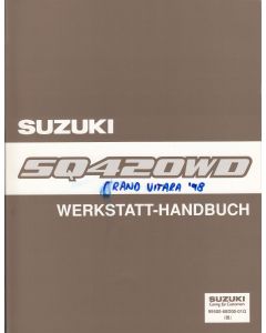 Suzuki Grand Vitara (98-05) - Anhang zum Werkstatthandbuch