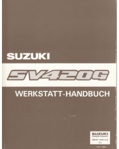 Suzuki Vitara SV 420 G (90-98) - Ergänzung Werkstatthandbuch 1997