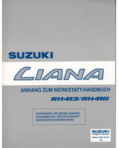 Suzuki Liana (01-07) - Anhang zum Werkstatthandbuch - Erweiterung