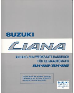 Suzuki Liana (01-07) - Anhang zum Werkstatthandbuch - Klimaautomatik