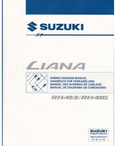 Suzuki Liana (01-07) - Werkstatthandbuch Verkabelung