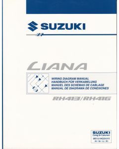 Suzuki Liana (01-07) - Schaltplan zum Werkstatthandbuch 