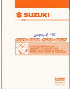 Suzuki Wagon SR410 / SR412 (97-00) -  Werkstatthandbuch Schaltpläne