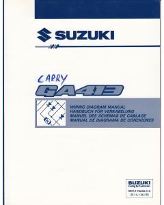 Suzuki Swift (88-03) - Schaltplan zum Werkstatthandbuch 