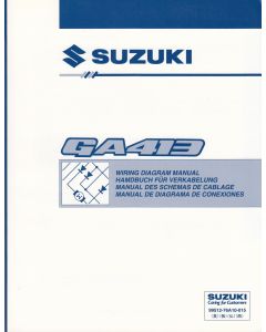 Suzuki Carry - Schaltplan zum Werkstatthandbuch 