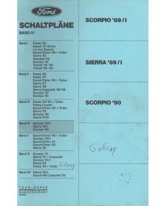 Ford Scorpio (89/I , 90) Sierra (89/I) - Schaltpläne
