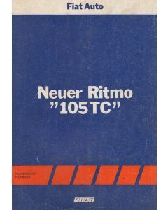 Fiat Ritmo 105 TC (1983)  - Werkstatthandbuch Erweiterung