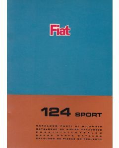 Fiat 124 Sport (1966)  - Ersatzteilkatalog