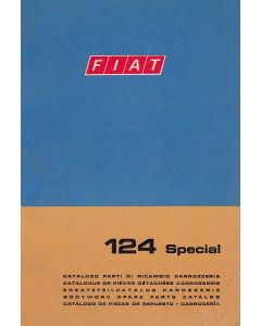 Fiat 124 Special (1968)  - Ersatzteilkatalog Karosserie