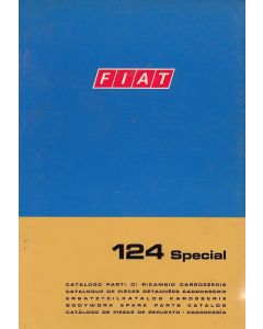 Fiat 124 Special (1970)  - Ersatzteilkatalog Karosserie