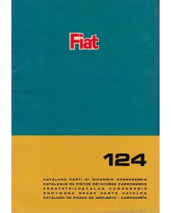 Fiat 124 (1967)  - Ersatzteilkatalog Karosserie