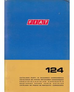 Fiat 124 (1970)  - Ersatzteilkatalog Karosserie