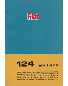 Fiat 124 familiare (1966)  - Ersatzteilkatalog Karosserie