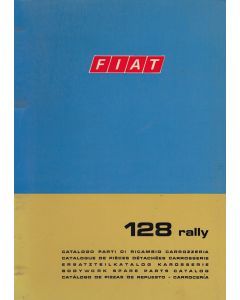 Fiat 128 rally (1972)  - Ersatzteilkatalog Karosserie