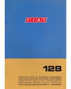 Fiat 128 (1969)  - Ersatzteilkatalog Karosserie Version 2a