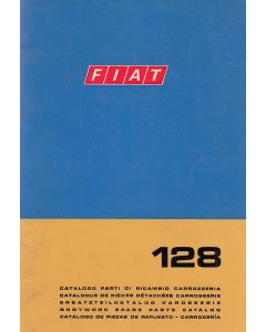 Fiat 128 (1973)  - Ersatzteilkatalog Karosserie