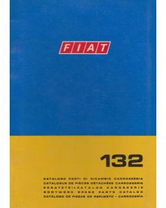 Fiat 132 (1972)  - Ersatzteilkatalog Karosserie