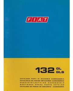 Fiat 132 GL / GLS (1974)  - Ersatzteilkatalog Karosserie