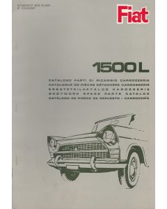 Fiat 1500L (1965)  - Ersatzteilkatalog Karosserie