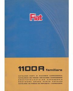 Fiat 1100R familiare (1966)  - Ersatzteilkatalog Karosserie