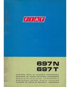 Fiat 697N / 697T (1973)  - Ersatzteilkatalog Karosserie