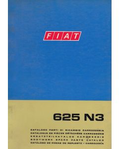 Fiat 625 N3 (1970)  - Ersatzteilkatalog Karosserie