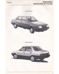 Fiat Regata (1985)  - Werkstatthandbuch