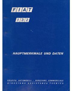 Fiat 132 (1972) - Hauptmerkmale und Daten