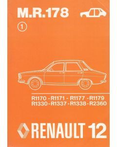 Renault 12 / R12 (1976) Karosserie - Werkstatthandbuch