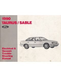 Ford Taurus / Sable (1990)-Electrical & Vacuum Manual Schältplane Handbuch (Eng)