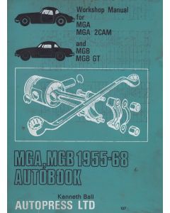 MGA 2CAM / Mark 2 / 1600 MGB GT (55-68) - Werkstatthandbuch Shop Manual